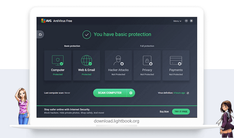 AVG Antivirus Free Trial Download 2024 for Windows and Mac