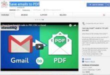 Download Save Emails to PDF Free Chrome Extension