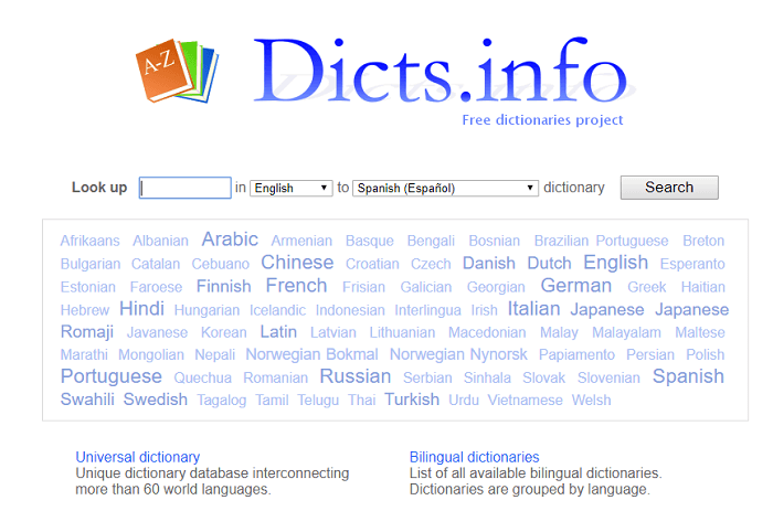 Bilingual Multilingual Dictionaries Download Free for PC