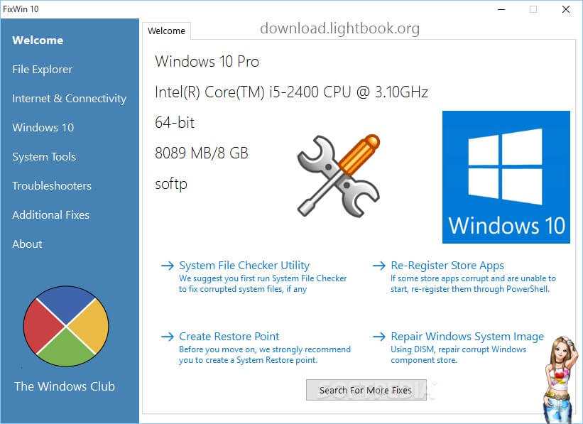 Download FixWin 10 Free Solve and Fix Windows PC Errors