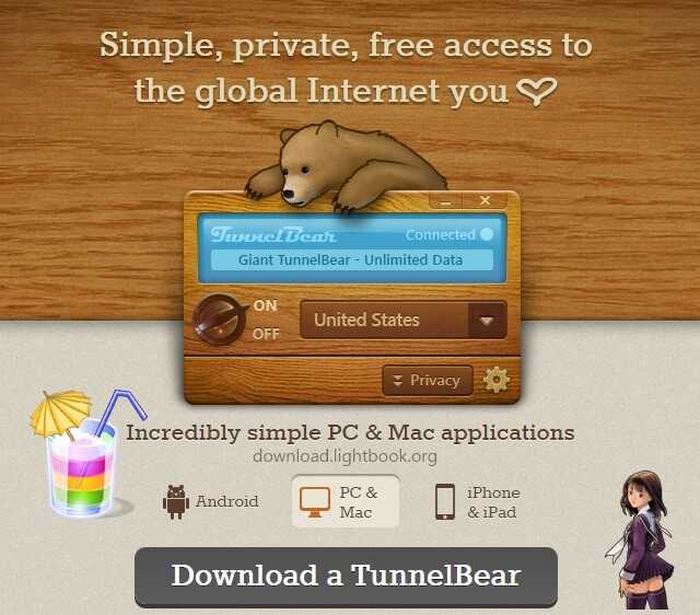Download TunnelBear VPN 2021 Free Open Blocked Sites