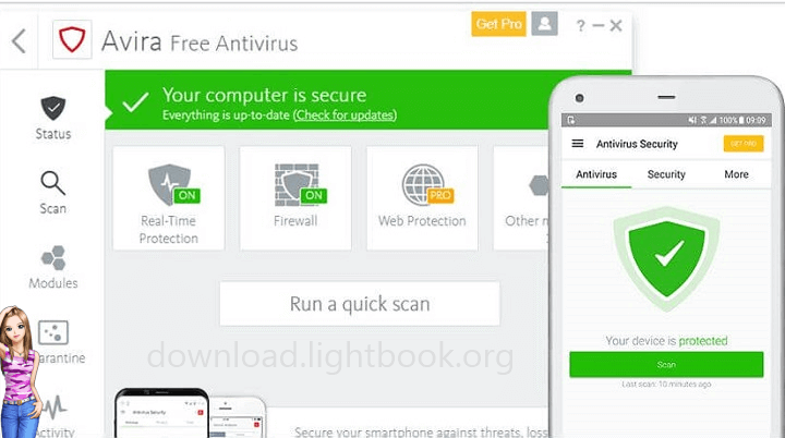 Download Avira Free Antivirus for Windows 32/64-bit and Mac