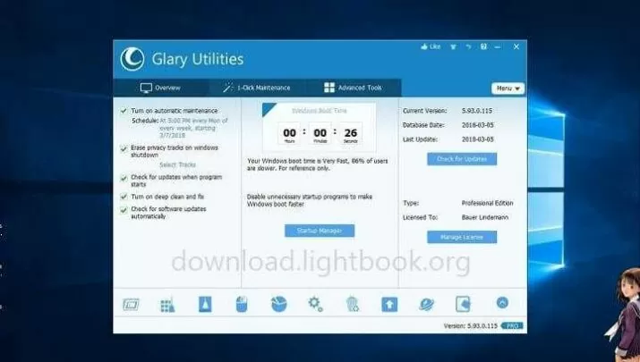Download Glary Utilities Pro Maintain and Speed Up PC