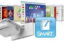 SMART Notebook Software for Teachers On Large Touch Screen