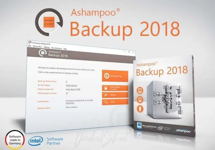 Ashampoo Backup Free Download - Restore & Secure PC Files 