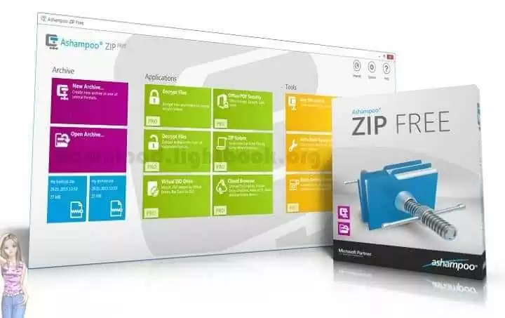 Ashampoo ZIP FREE Download for Windows 32/64-bit