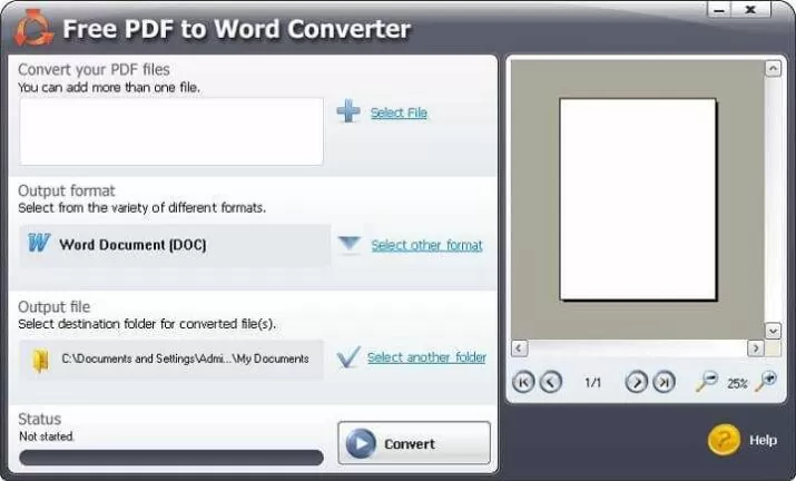 Download Free PDF To Word Converter for Windows 32/64 bit