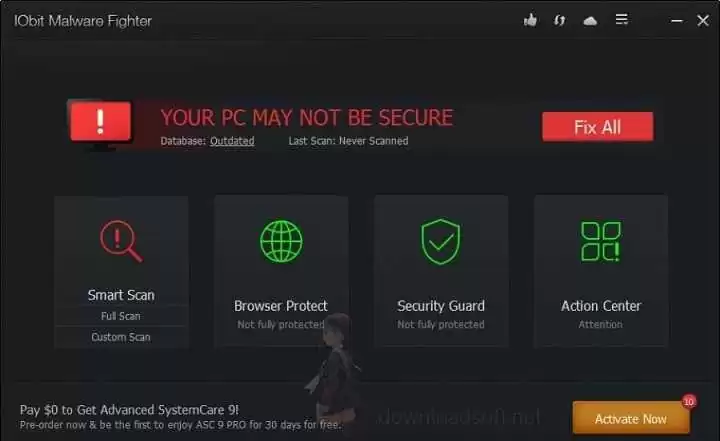 Download IObit Malware Fighter Free Protect Your PC