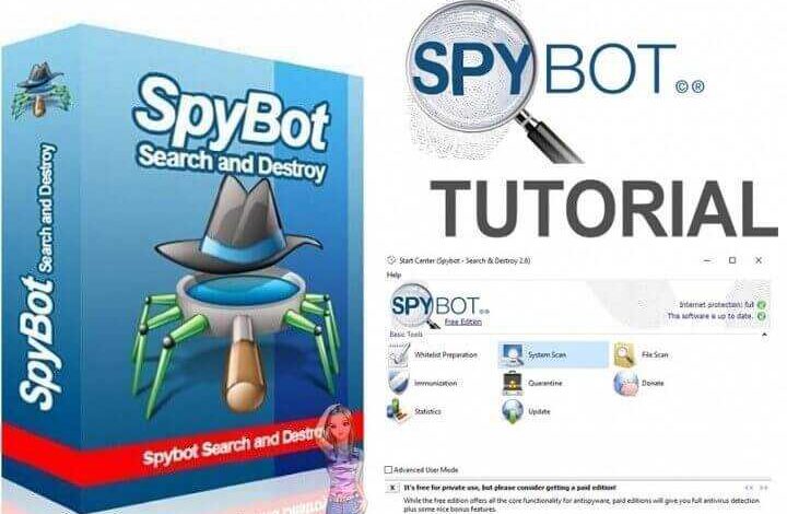 Download SpyBot Search and Destroy Anti-Spyware/Malware