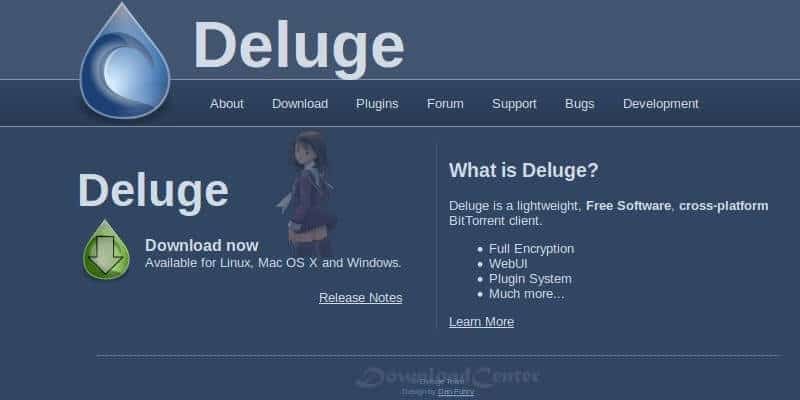 Client Server Model Deluge Free for Windows, Mac and Linux