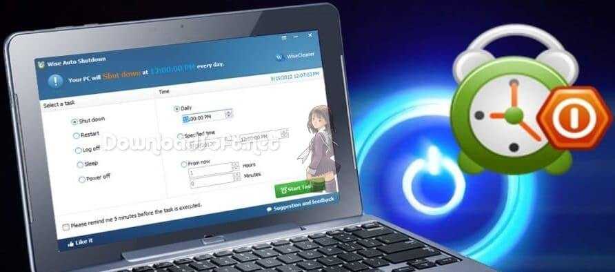 Download Wise Auto Shutdown Free 2025 PC Log Off Sleep Tool