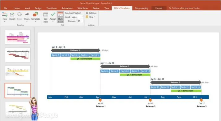 Download Office Timeline Create Schedules Easily Free