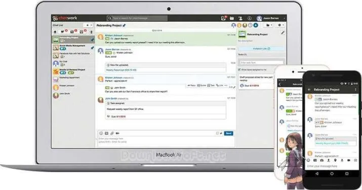 ChatWork Download Free Group Video Chat For Global Teams