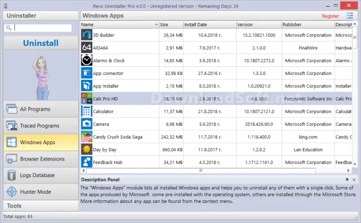 Download Revo Uninstaller Pro for Windows