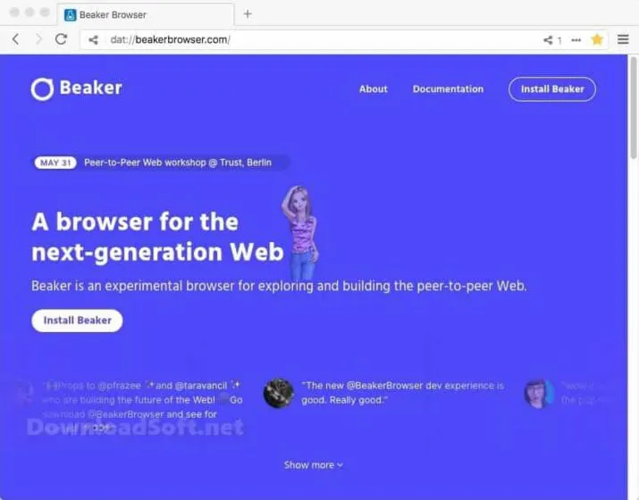Download Beaker Browser for Windows / Mac / Linux Free