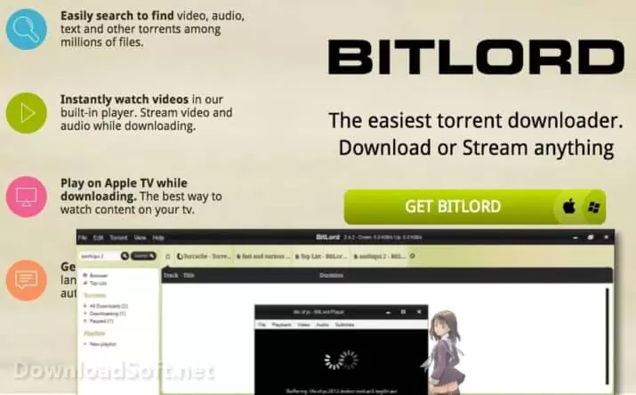 Download BitLord Free Open Source for Windows & Mac
