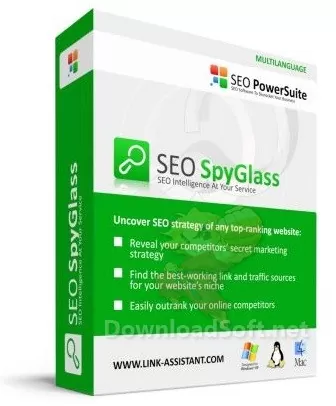 SEO SpyGlass Free Download Thorough Backlinks Checker