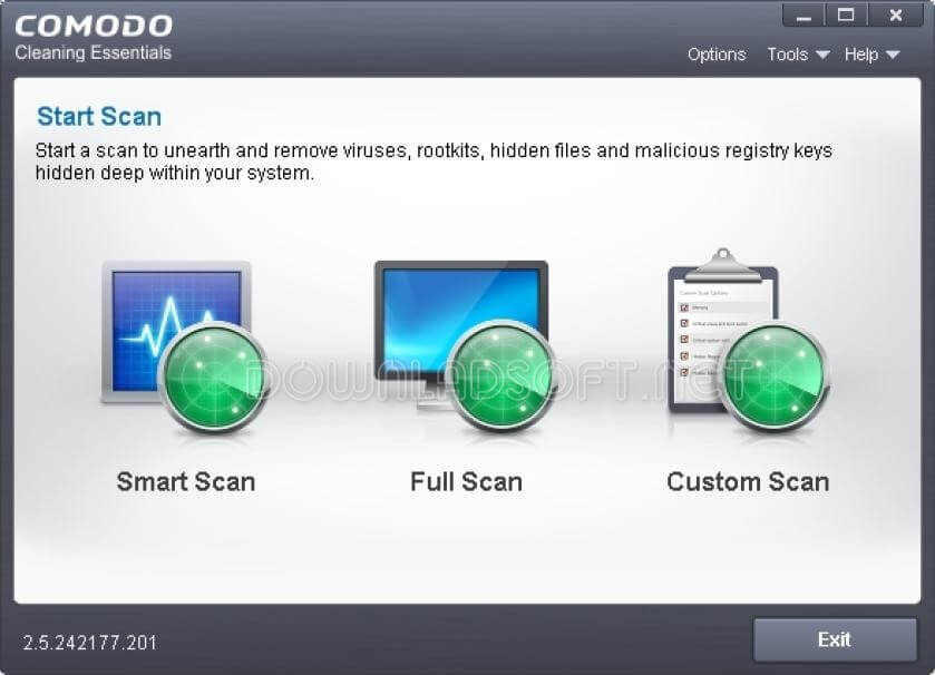 Download Comodo Cleaning Essentials Free for Windows