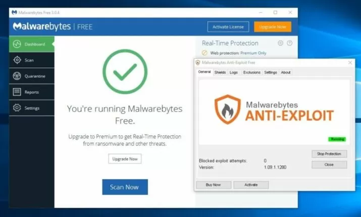Malwarebytes Anti-Exploit Malware Free Protection Shield