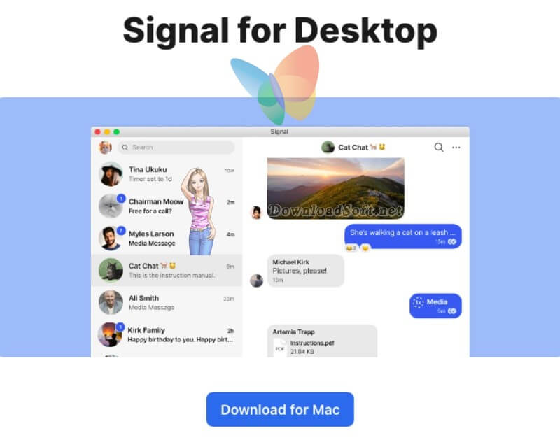 Download Signal Desktop Messenger 2023 Free for PC and Mac