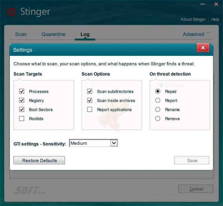 Download McAfee Stinger Free Download McAfee Stinger Free 2025 for Windows and Mac