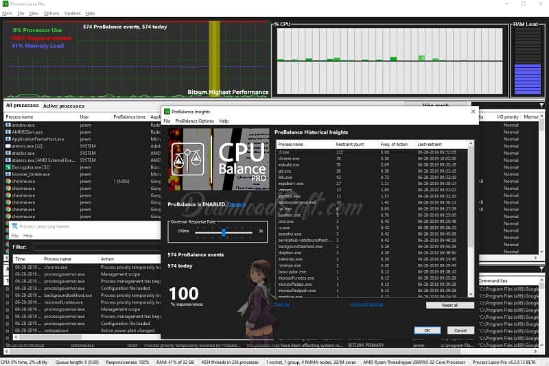 Download Process Lasso Free 2025: Optimize CPU On Your PC